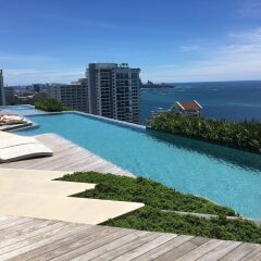 Отель Beachfront Sea View Baan Plai Haad Паттайя бассейн