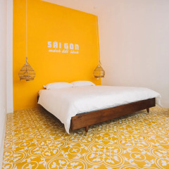 Отель Iamsaigon Homestay 100 Profit For Orphanage комната для гостей фото 4