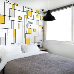 Апартаменты The Athenians Modern Apartments комната для гостей фото 4