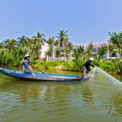 Отель Hoi An Waterway Resort Вьетнам, Хойан - отзывы, цены и фото номеров - забронировать отель Hoi An Waterway Resort онлайн приотельная территория