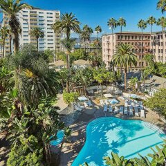 Fairmont Miramar Hotel & Bungalows Санта-Моника бассейн фото 2
