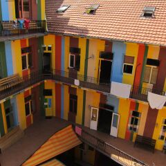 Casa de la Musica Hostel балкон