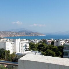 Отель Stylish 2 Bedroom Apartment Spectacular Sea View Греция, Вари-Вула-Вулиагмени - отзывы, цены и фото номеров - забронировать отель Stylish 2 Bedroom Apartment Spectacular Sea View онлайн балкон