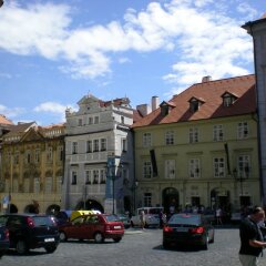 Little Town Budget Hotel Прага парковка