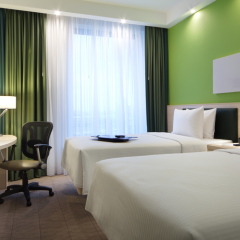 Отель Hampton by Hilton Minsk City Center 3* Стандартный номер фото 5