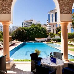 Отель El Minzah Hotel Марокко, Танжер - отзывы, цены и фото номеров - забронировать отель El Minzah Hotel онлайн бассейн фото 3