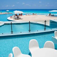 Отель Bel Air Collection and Spa Cancun Resort Мексика, Канкун - 2 отзыва об отеле, цены и фото номеров - забронировать отель Bel Air Collection and Spa Cancun Resort онлайн бассейн фото 2