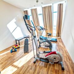 Отель Don Prestige Residence Познань фитнесс-зал фото 2