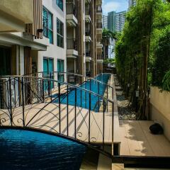Отель City Garden Tropicana Condo Паттайя балкон