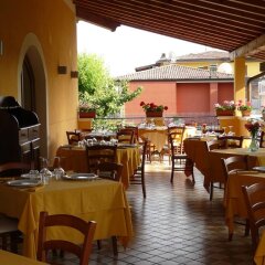 Отель Albergo Le Piante Манерба-дель-Гарда питание