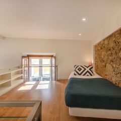 Отель Lapa Cozy Flat With Mezzanine Лиссабон комната для гостей фото 3