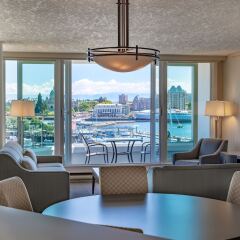 Отель Victoria Regent Waterfront Hotel & Suites Канада, Виктория - отзывы, цены и фото номеров - забронировать отель Victoria Regent Waterfront Hotel & Suites онлайн комната для гостей фото 4