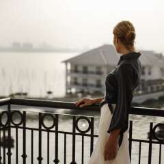 Отель InterContinental Hanoi Westlake балкон