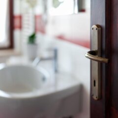 Отель Moretti Country House Италия, Чивитанова-Марке - отзывы, цены и фото номеров - забронировать отель Moretti Country House онлайн ванная