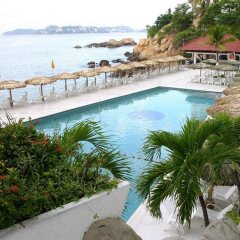Отель Las Torres Gemelas Acapulco пляж