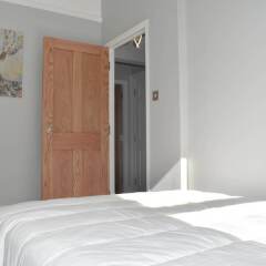 Отель Contemporary 2 Bedroom Flat in Brighton Брайтон комната для гостей фото 3