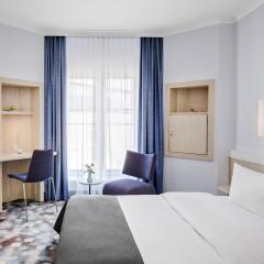 Отель InterCityHotel Hamburg Altona комната для гостей