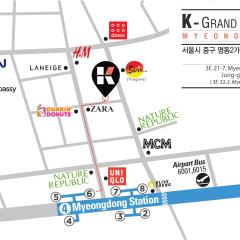 Отель K-Grand Hostel Myeongdong Южная Корея, Сеул - отзывы, цены и фото номеров - забронировать отель K-Grand Hostel Myeongdong онлайн городской автобус