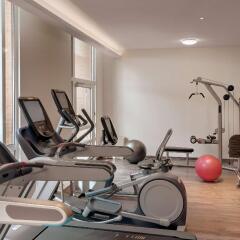 Отель Hilton Munich City фитнесс-зал фото 3