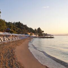 Отель Aeolos Beach Resort All Inclusive Греция, Корфу - отзывы, цены и фото номеров - забронировать отель Aeolos Beach Resort All Inclusive онлайн пляж фото 2