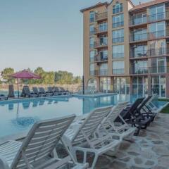 Отель Sunny Beach South Apartments Болгария, Солнечный берег - отзывы, цены и фото номеров - забронировать отель Sunny Beach South Apartments онлайн бассейн фото 2