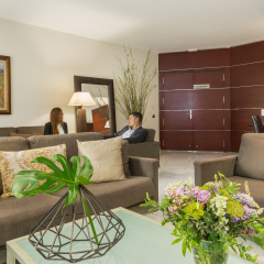 Отель Aparthotel Mariano Cubi Barcelona интерьер отеля