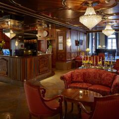 Grand Hotel Zermatterhof гостиничный бар