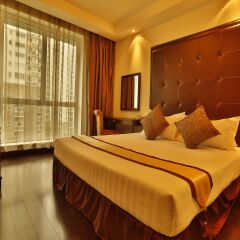 Отель Rayfont Celebrity Hotel & Apartment Shanghai Китай, Шанхай - отзывы, цены и фото номеров - забронировать отель Rayfont Celebrity Hotel & Apartment Shanghai онлайн комната для гостей фото 3