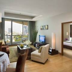 Отель Ascott Sathorn Bangkok Таиланд, Бангкок - отзывы, цены и фото номеров - забронировать отель Ascott Sathorn Bangkok онлайн комната для гостей фото 2
