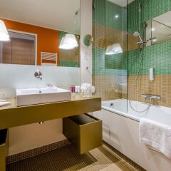 Hotel Therme Meran - Terme Merano Меран ванная фото 2