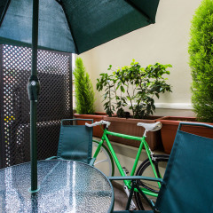 Отель Il Terrazzino su Boboli Италия, Флоренция - 1 отзыв об отеле, цены и фото номеров - забронировать отель Il Terrazzino su Boboli онлайн балкон