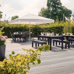 Отель Mercure Hotel Koln West Германия, Кёльн - 11 отзывов об отеле, цены и фото номеров - забронировать отель Mercure Hotel Koln West онлайн приотельная территория