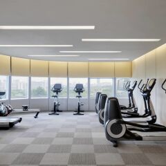Отель The Westin Pazhou Hotel Китай, Гуанчжоу - отзывы, цены и фото номеров - забронировать отель The Westin Pazhou Hotel онлайн фитнесс-зал фото 2