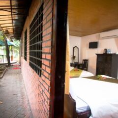 Отель Angkor Une Fois Home Stay балкон