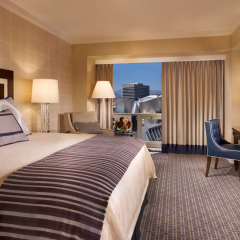 Отель Omni At California Plaza Лос-Анджелес комната для гостей фото 5