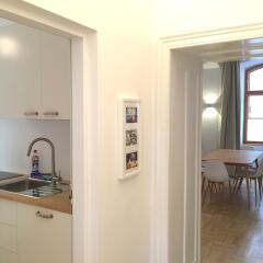 Апартаменты Apartments near Rathaus в номере