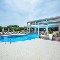 Отель Anna Hotel Греция, Пефкохори - отзывы, цены и фото номеров - забронировать отель Anna Hotel онлайн бассейн