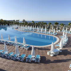 Paloma Oceana Resort Турция, Сиде - 1 отзыв об отеле, цены и фото номеров - забронировать отель Paloma Oceana Resort онлайн пляж