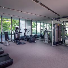 Отель Oakwood Premier OUE Singapore фитнесс-зал