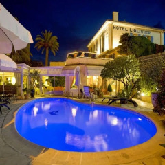 Отель Hôtel de lOlivier Франция, Канны - отзывы, цены и фото номеров - забронировать отель Hôtel de lOlivier онлайн бассейн фото 3