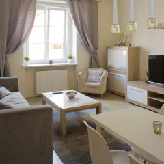 Отель Rais Serviced Apartments Польша, Варшава - отзывы, цены и фото номеров - забронировать отель Rais Serviced Apartments онлайн комната для гостей фото 5