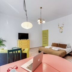 Апартаменты Lion Apartments - MALIBU Studio комната для гостей фото 4