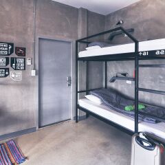 A7 Hidden Hostel Бангкок сейф в номере