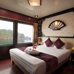 Отель Halong Aclass Legend Cruise комната для гостей фото 5