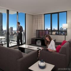 Отель Meriton Suites Pitt Street Австралия, Сидней - отзывы, цены и фото номеров - забронировать отель Meriton Suites Pitt Street онлайн интерьер отеля