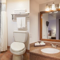 Отель Grand Canyon Plaza Hotel США, Гранд-Каньон - отзывы, цены и фото номеров - забронировать отель Grand Canyon Plaza Hotel онлайн ванная фото 2