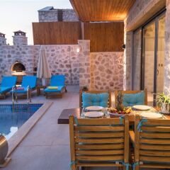 Villa Sur by Akdenizvillam Турция, Калкан - отзывы, цены и фото номеров - забронировать отель Villa Sur by Akdenizvillam онлайн бассейн фото 2