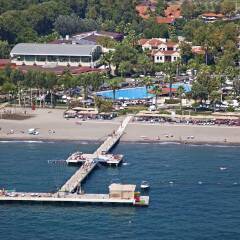 Отель Club Tuana Fethiye пляж