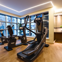 Отель Kempinski Corvinus Будапешт фитнесс-зал