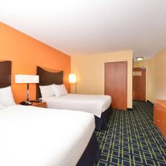 Отель Fairfield Inn And Suites By Marriott Columbus West Колумбус комната для гостей фото 4